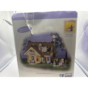 Department 56 Snow Village "Chocolate Bunny Factory retired read